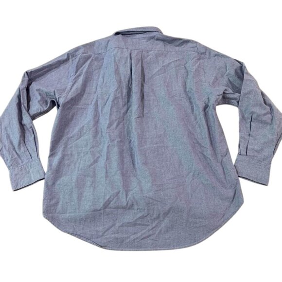 Ralph Lauren Dress Shirt Men’s Size Large 16” Neck 32” Length Purple Long Sleeve - Picture 4 of 4